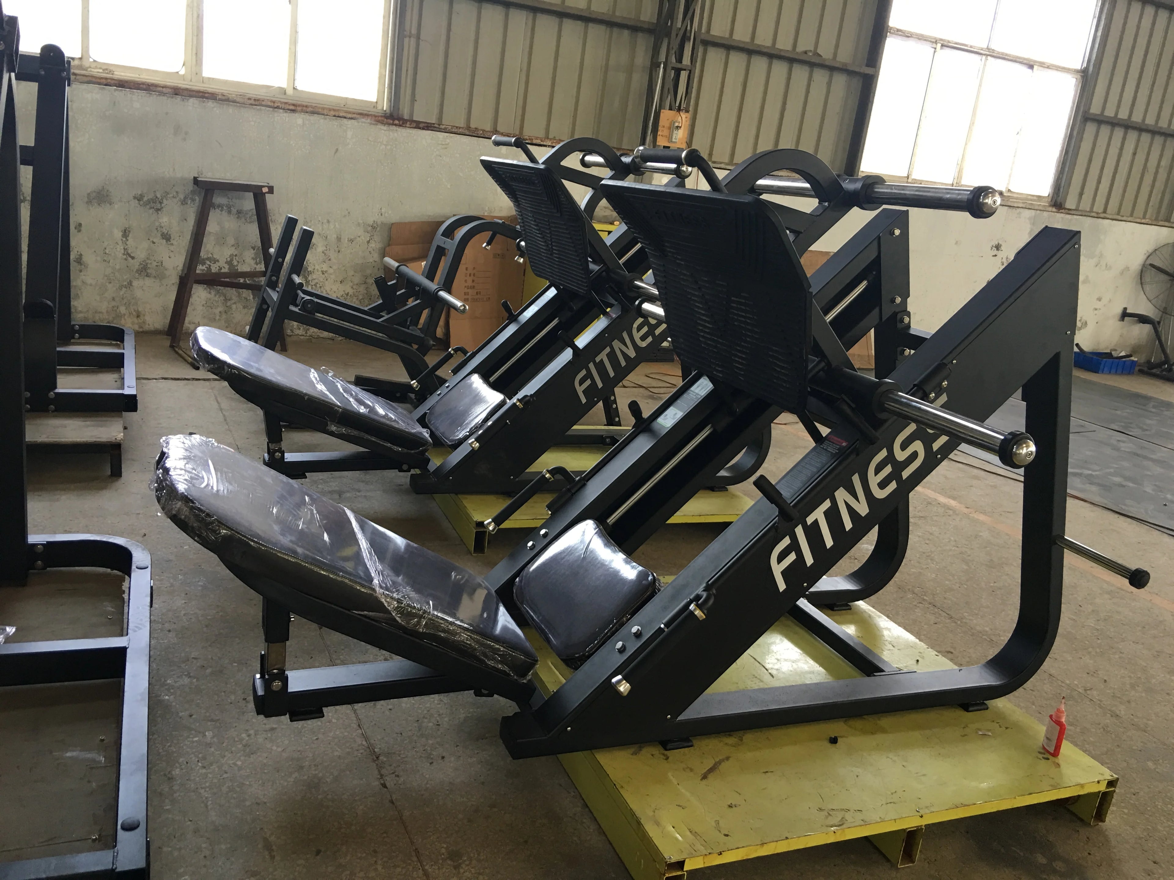 Wholesale Price 45 Degree Leg Press 3mm Thick Steel Tube Plate Loaded Multi-Function Gym Equipment for Workout Fitness Station