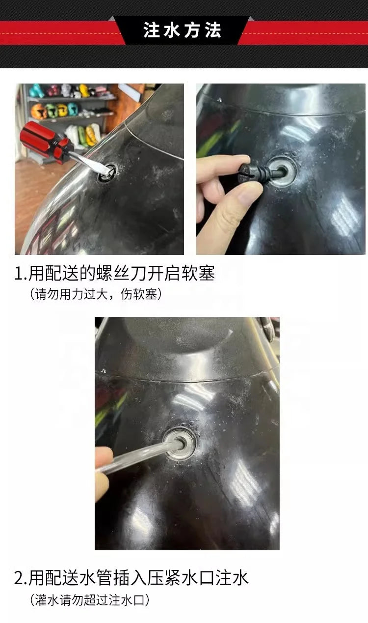 Fightbro F881 Training Fitness Hanging Heavy Water Filled Aqua Punching Bag Boxing Bag Sand Bag