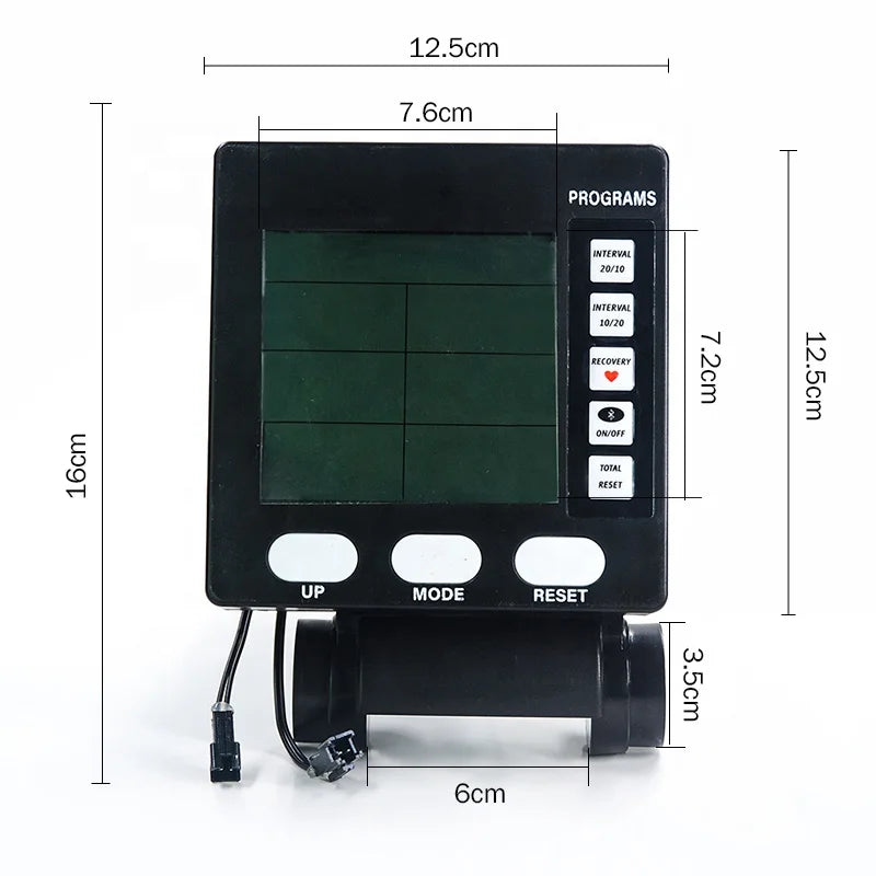 ZT Hot Selling Wind Resistance Water Resistance Rowing Device Instrument for Counter Time Distance Display