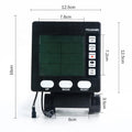 ZT Hot Selling Wind Resistance Water Resistance Rowing Device Instrument for Counter Time Distance Display