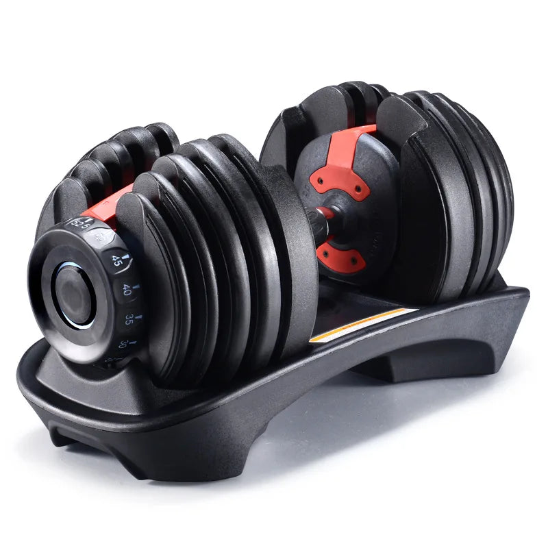 24KG/40KG Free Weight Gym Equipment Home Gym Fitness Stainless Steel High Chromed Dumbbell Adjustable Dumbbells