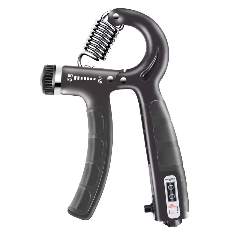 Grip Strength Trainer ABS, 11-132 Lbs, Forearm Strengthener, Hand Squeezer Adjustable Resistance