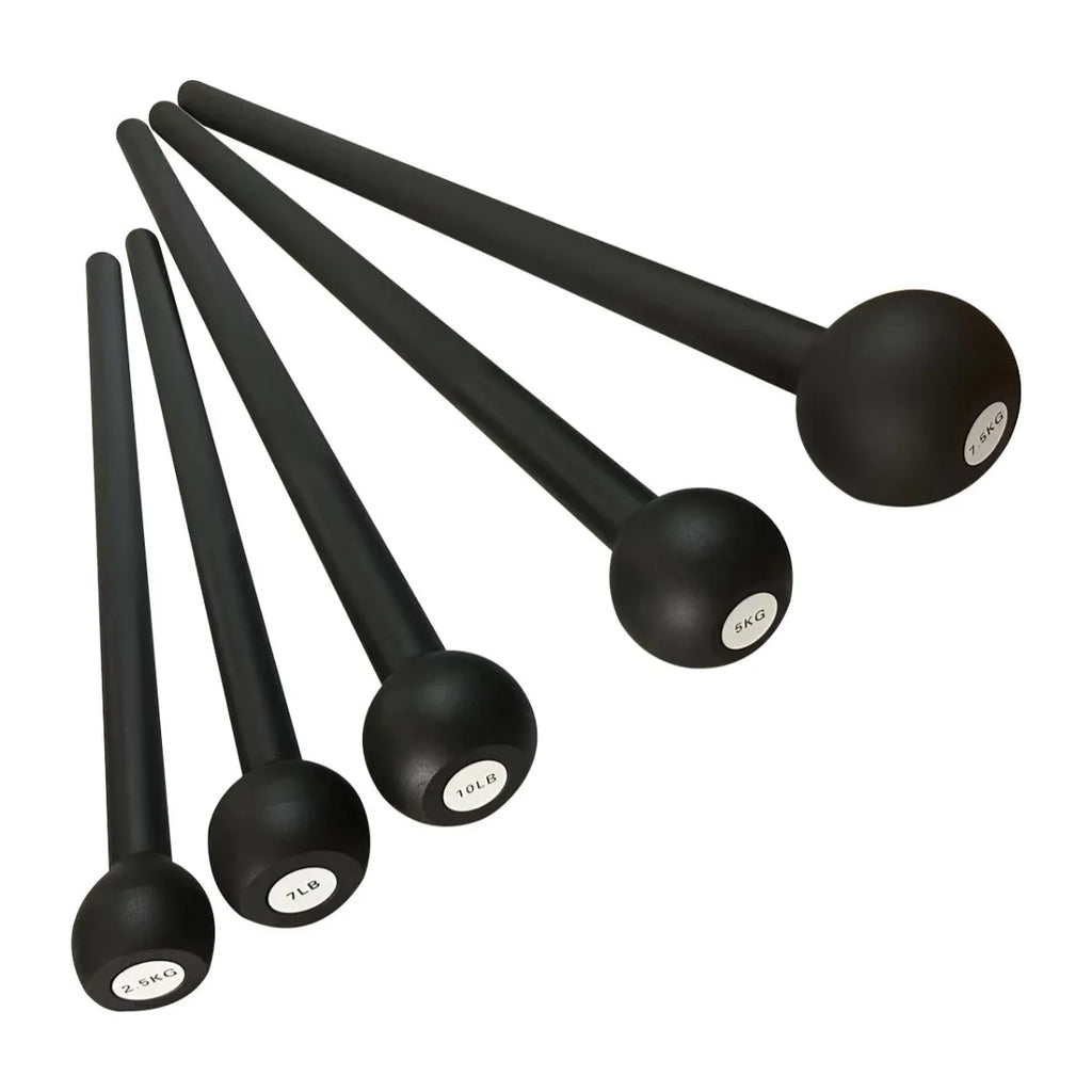 2.5kg Weighted Bar for Strength Training, Shoulder, Grips & Forearms Workouts - Gym Hammer with Multiple Size